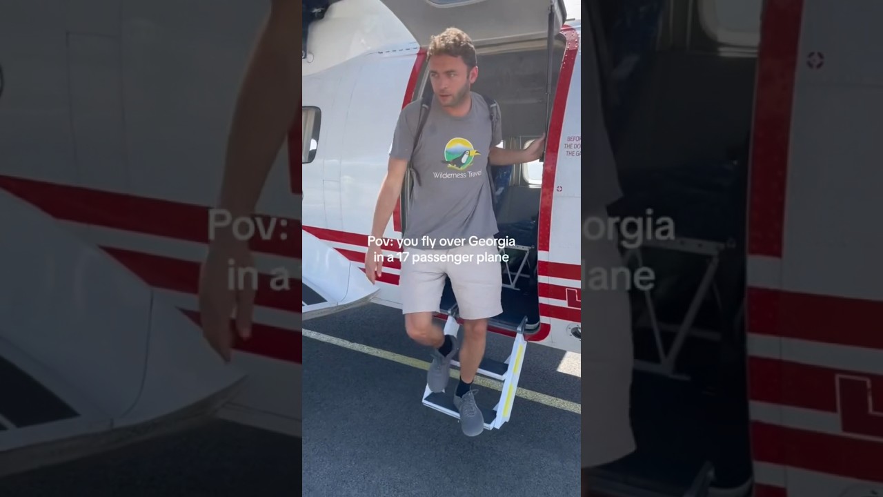 Flying over Georgia with a unique experience 🇬🇪