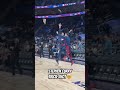 Stephen Curry WILD Pregame Trick Shot | #shorts #basketball