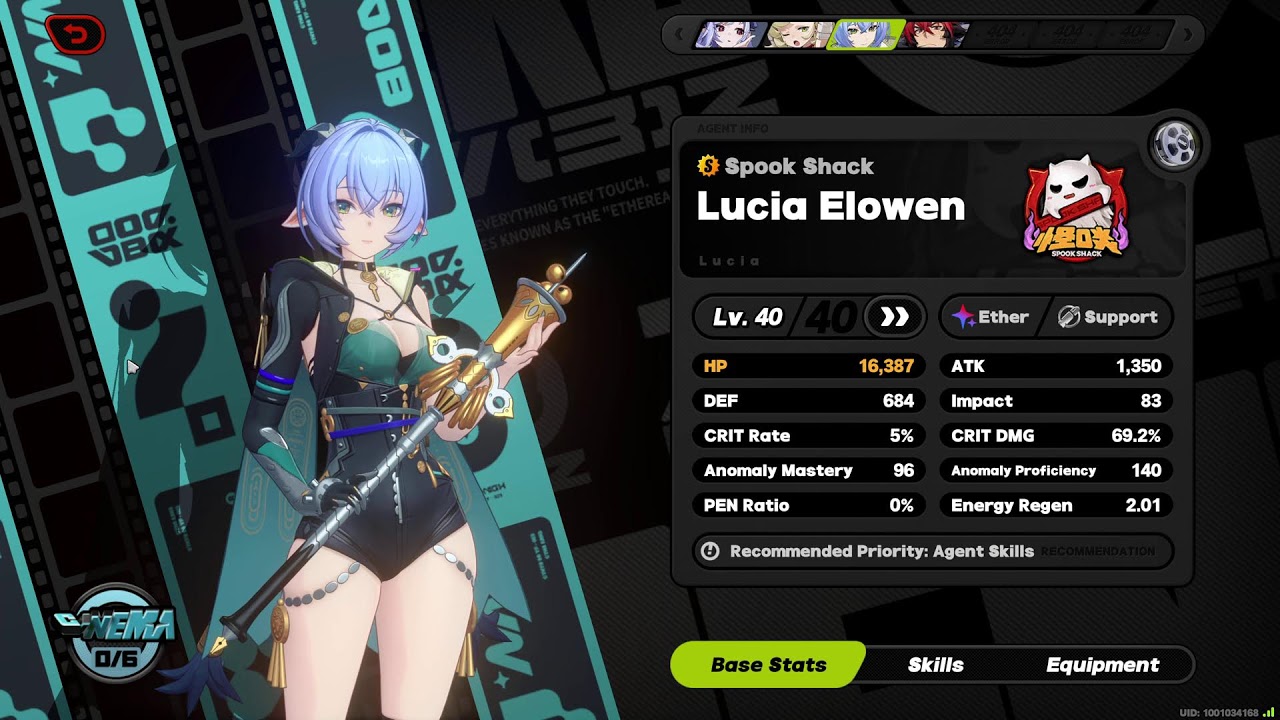 Lucia Pulls! - Zenless Zone Zero 4K