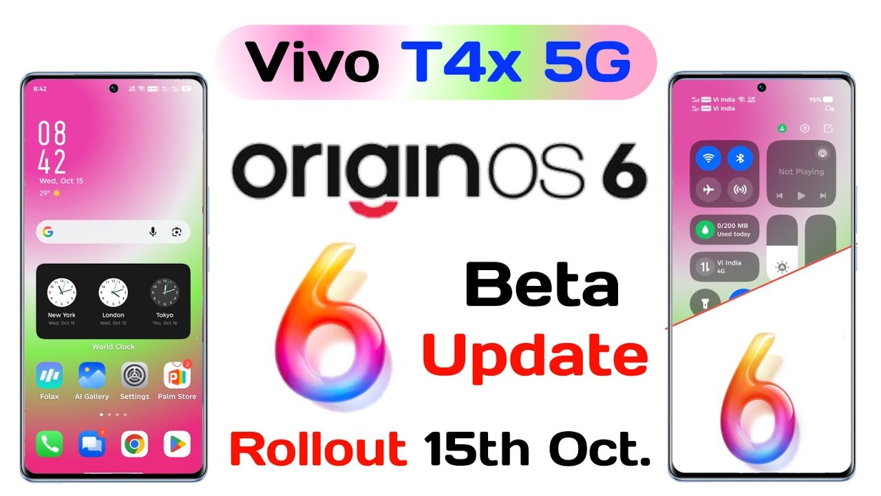 vivo t4x origin os 6 game changer user experience design | vivo t4x launch origin os 6 update