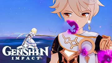 LUMINE VS AETHER Cutscene Archon Quest Genshin Impact 6.0 Nod Krai - LUNA I Story