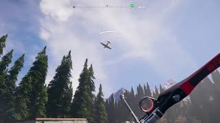 Far Cry® 5 explosive arrow kill on plane