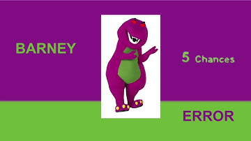 Barney Error 11 (Creepy Punishments Edition) (Read the Description)