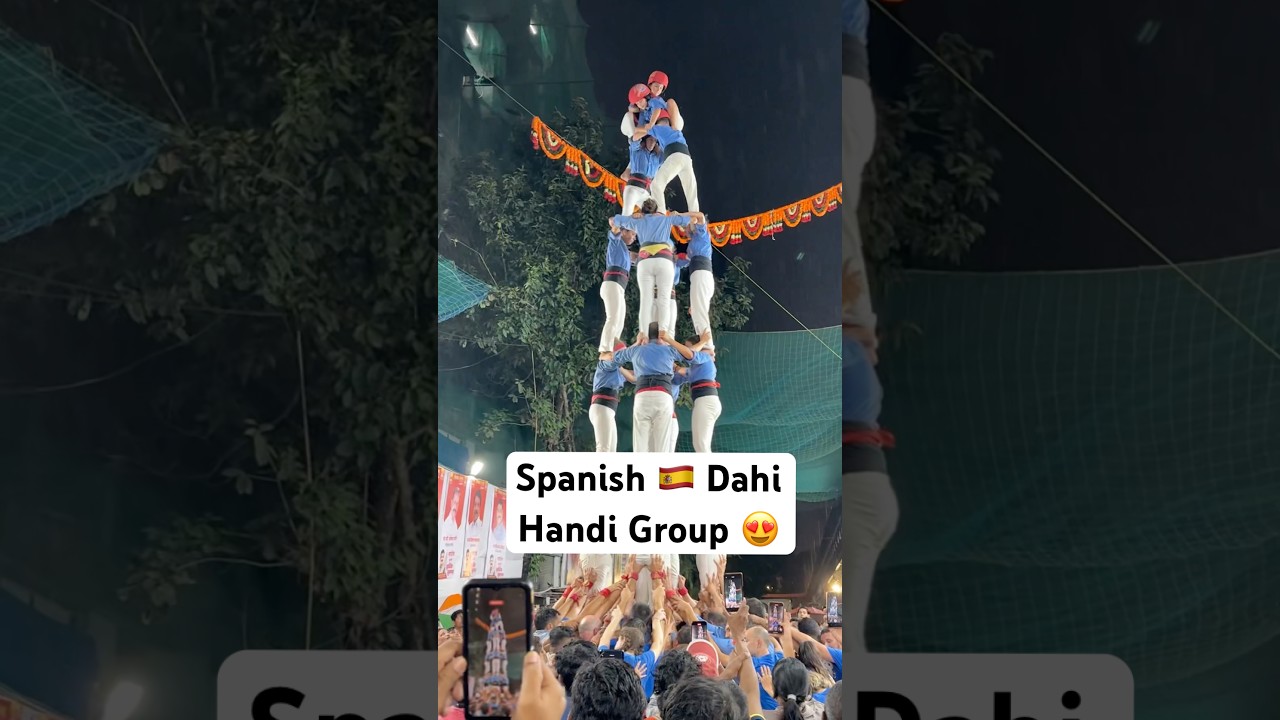 Spanish Dahi Handi Group in Mumbai, Marrecs Group 