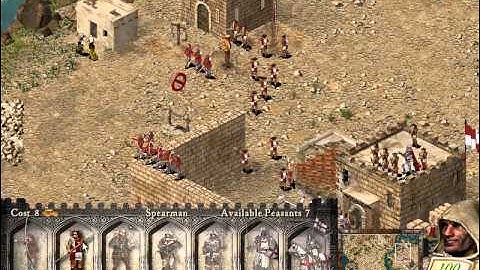Stronghold Crusader Gameplay part 1