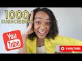 I Got 1000 Subscribers on YouTube! || Now What&#39;s Next??