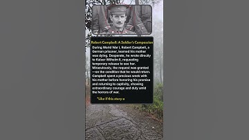 Robert Campbell: A Soldier’s Compassion