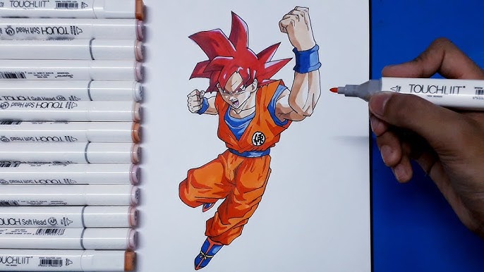 GOKU SUPER SAYAJIN BLUE - Desenho de ziller4151 - Gartic