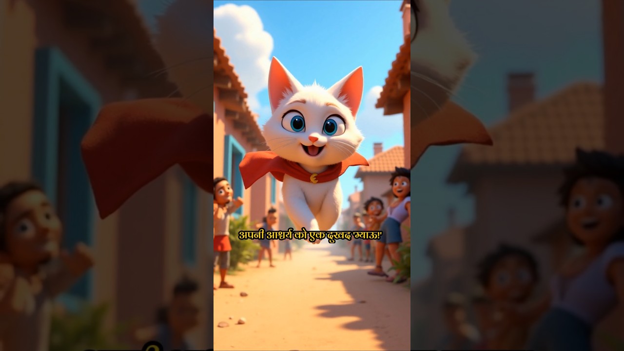 Adventures of a Cute Cat in an AI-Generated World