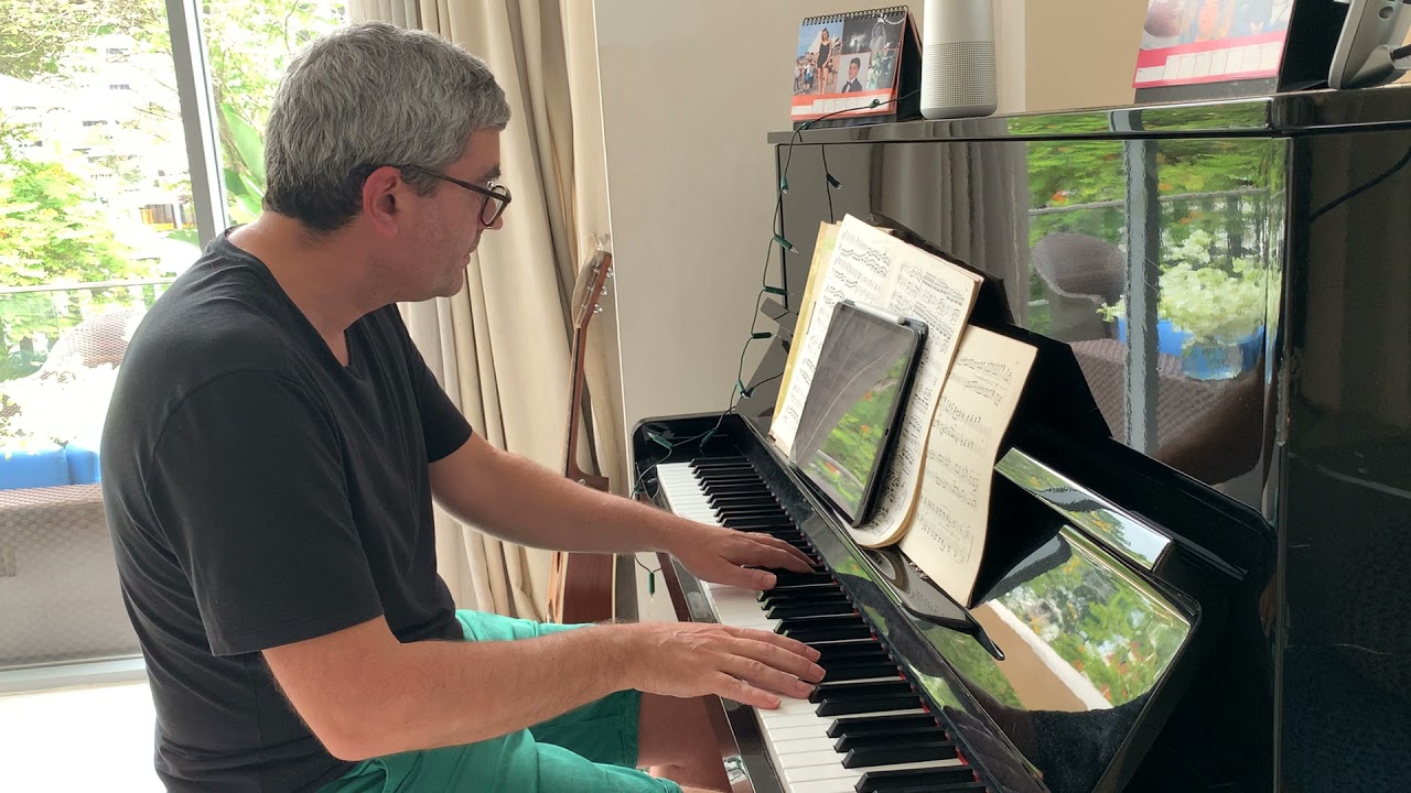 Marc au piano   Mozart   Sonate 2 pianos K448