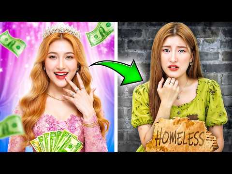 Rich Girl Suddenly Becomes Poor Girl! Princess Fell In Love With Her Bodyguard!