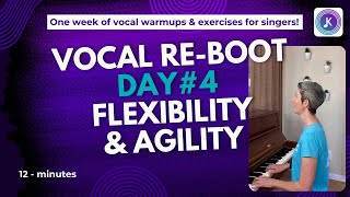 Day 4: Vocal Re-Boot - Vocal warmups FLEXIBILITY and AGILITY