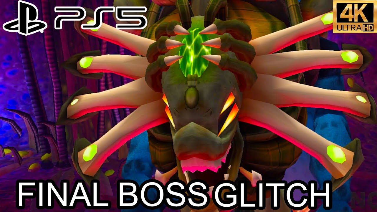 JAK 2 FINAL BOSS GLITCH 4K 60FPS - No Commentary