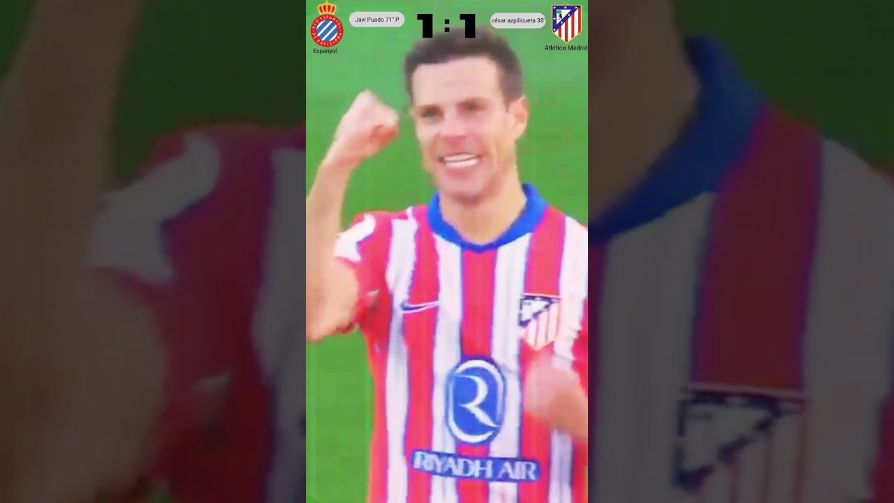 Espanyol vs Atlético Madrid | All Goals Highlight 1:1 