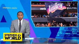 Stephen A. loves the pure energy from the Phoenix Suns’ crowd in Game 1 | Stephen A’s World screenshot 2