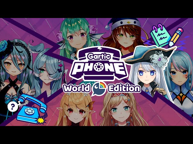 【GARTIC PHONE】RING RING DRAWING DELIVERY aka NIJISANJI International Collab【NIJISANJI KR / BAN HADA】のサムネイル