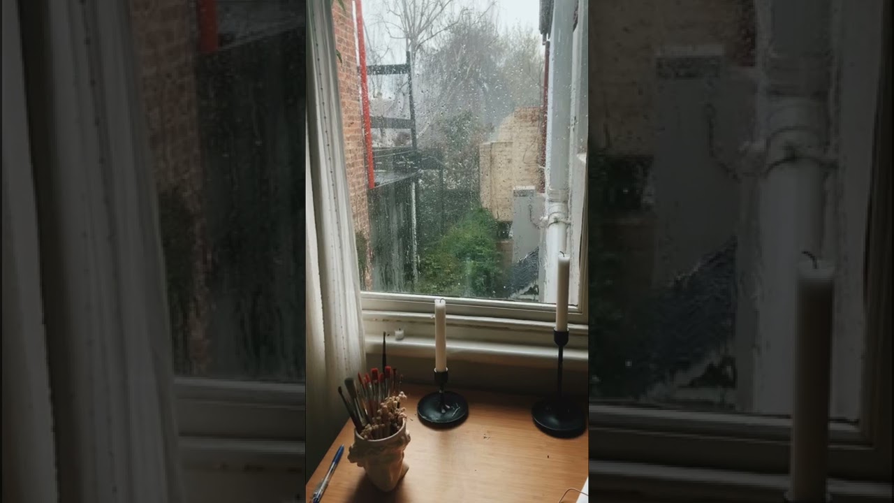 rainy days in the study nook 💌 