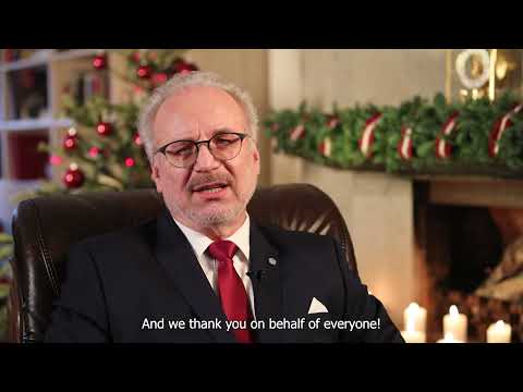 31.12.2021. Address of the President of Latvia, Egils Levits, on New Year’s Eve