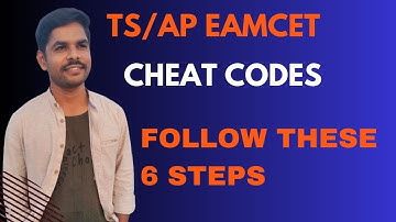 EAMCET CHEAT CODES || 100% WORK OUT