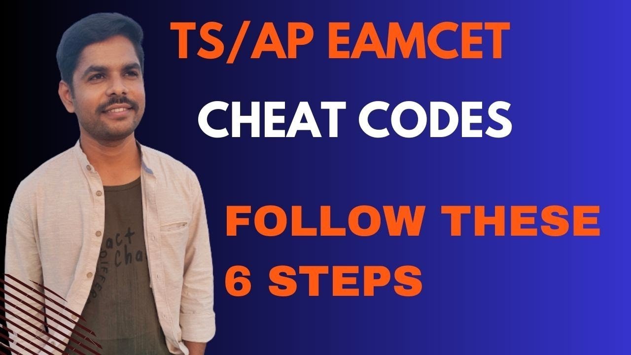 EAMCET CHEAT CODES || 100% WORK OUT - YouTube
