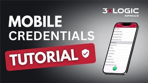 3xLOGIC INFINIAS Mobile Credentials: Unlock Doors with Your Phone & Watch
