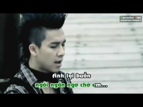 Karaoke Chờ Em Trong Đêm - [Karaoke] Chờ Em Trong Đêm - The men.FLV