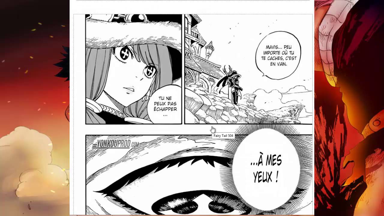 Live reaction Fairy tail scan 504 Fr: Grey Vs E.N.D (Natsu) - YouTube