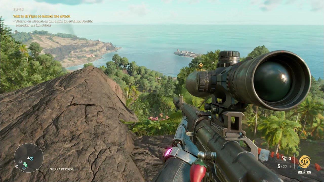Far Cry 6 Get to Southern Tip of Sierra Perdida for Harpoon Quest YouTube