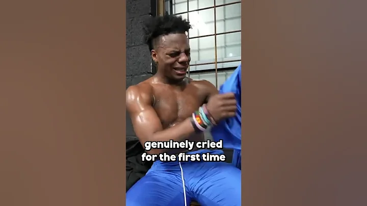 Ishowspeed BREAKS CHARACTER AND CRIES after KSI knocks him out in boxing match 💔 #ishowspeed