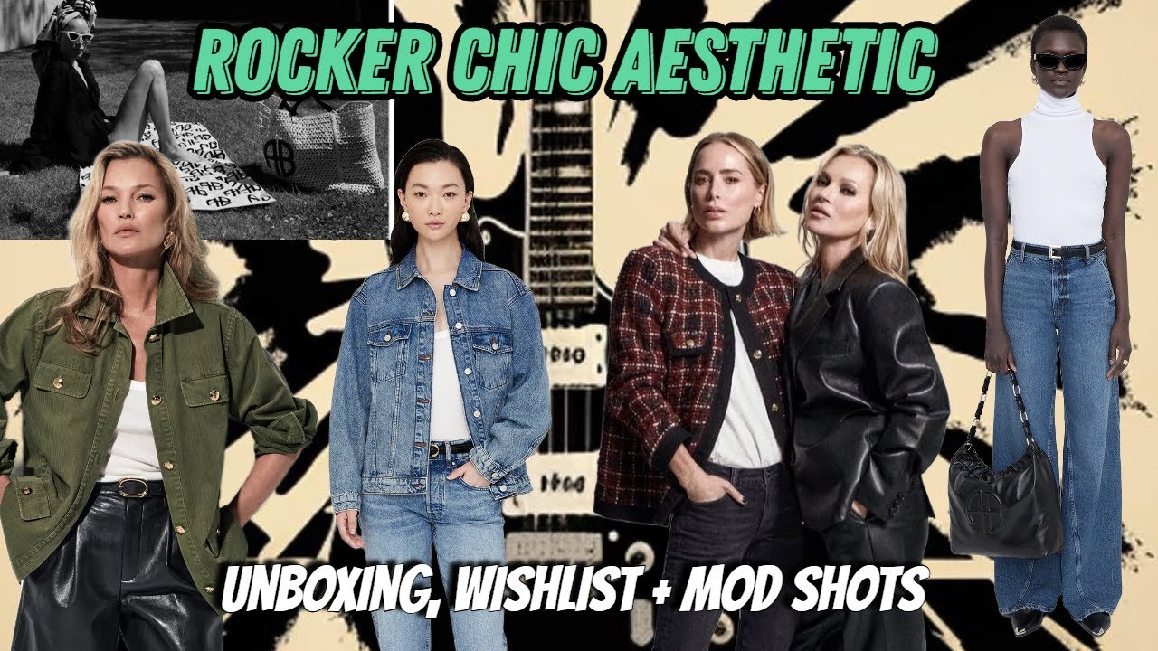 Mod Shot Rocker Chic Aesthetic: Anine Bing Unboxing, Wishlist, and Mod Shots ...