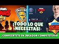 CÓMO SER Y CUÁNTO GANA UN JUGADOR COMPETITIVO DE BRAWL STARS | KManuS88