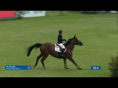 Bora Bora SES CSIYH 7/8 yo Final Hickstead 7th place