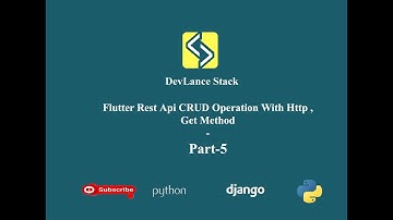 #Flutter Rest Api CRUD operation with #http, #GetMethod Part-5