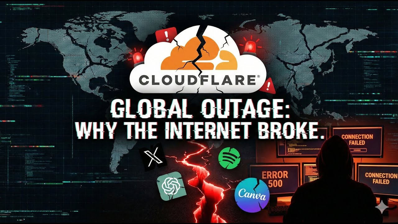 Why the Internet Broke Today: The Cloudflare Outage Explained