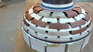 How to make an open segmented vase - Greek amfora.