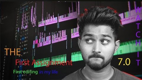 "Tharun Speaks | My First Ever Video Edit! | Corhot7.0 Assignment 1 | Must Watch | Another try"