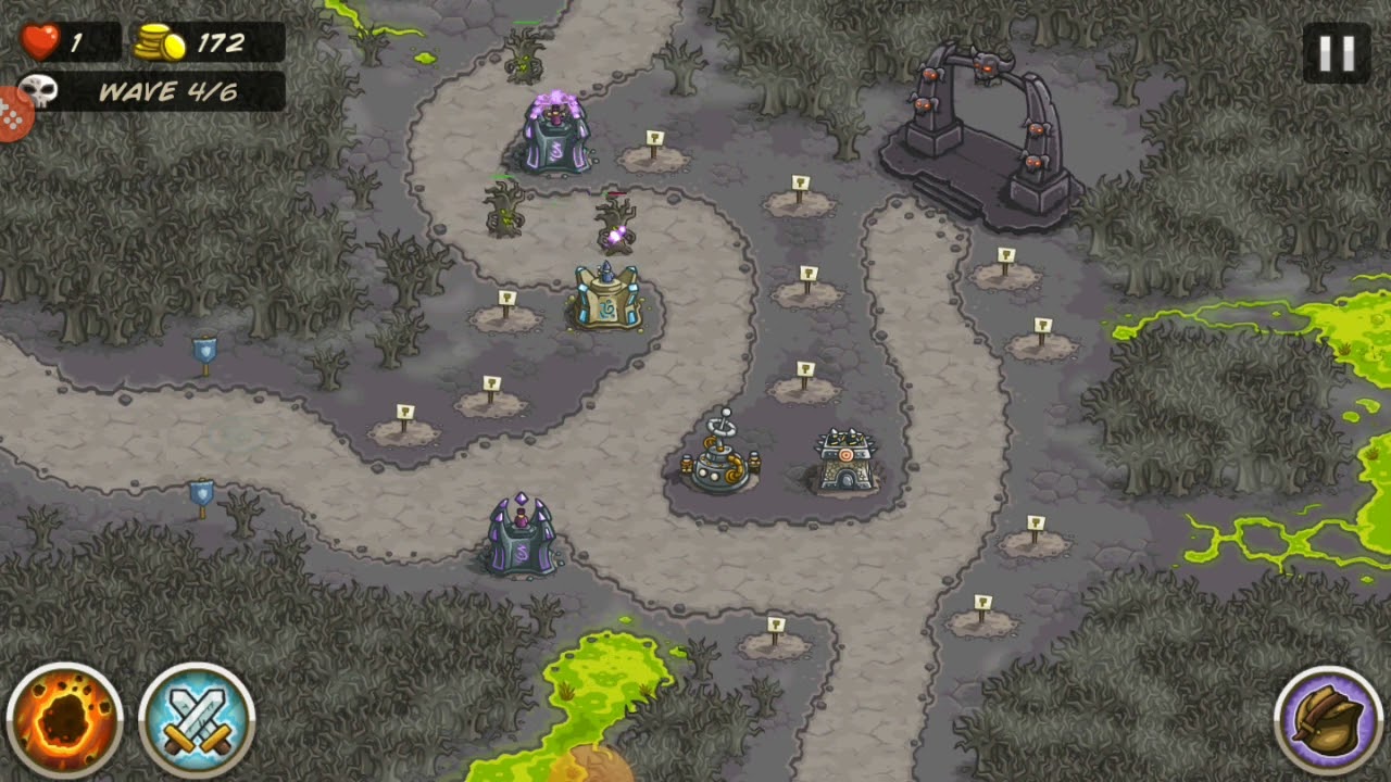 Kingdom Rush - Rotten Forest - Heroic - Veteran.