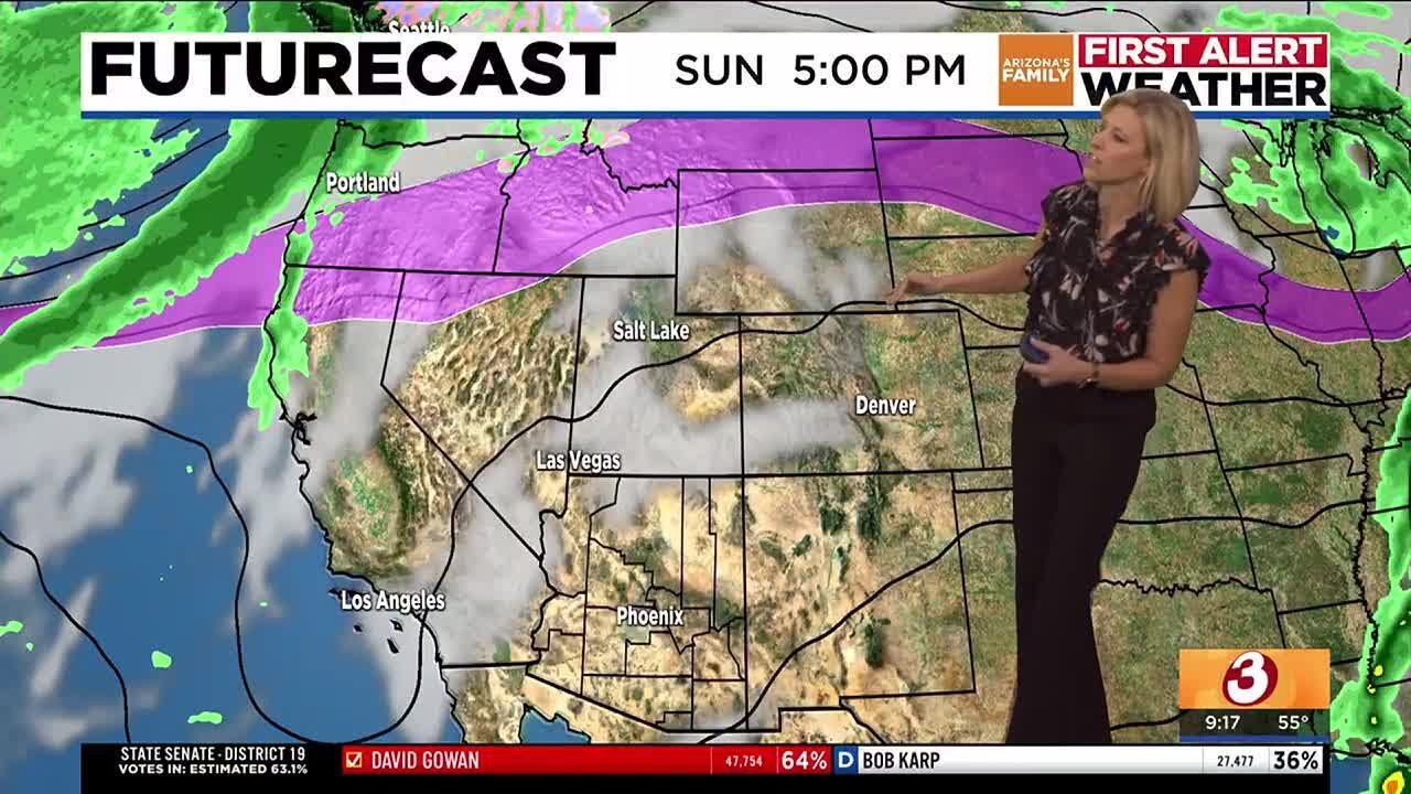 Warmer weather in store for Phoenix this weekend - YouTube