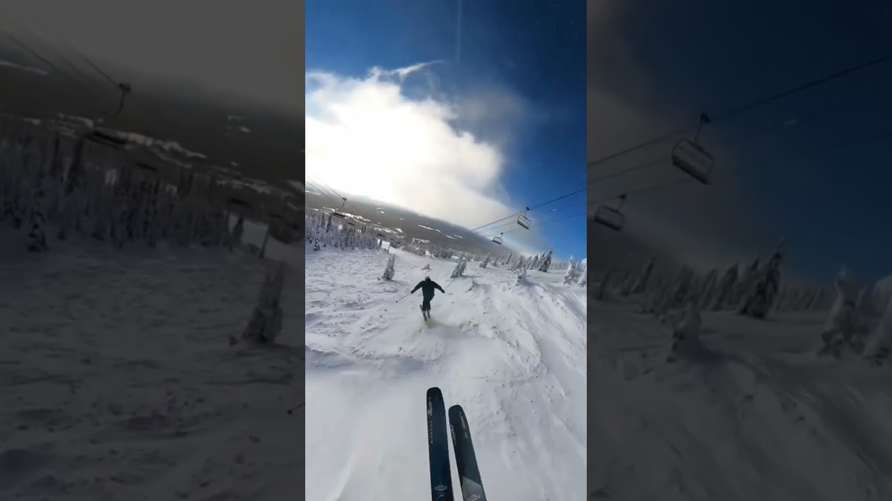 natural neauty of kashmir snow sking in gulumarg