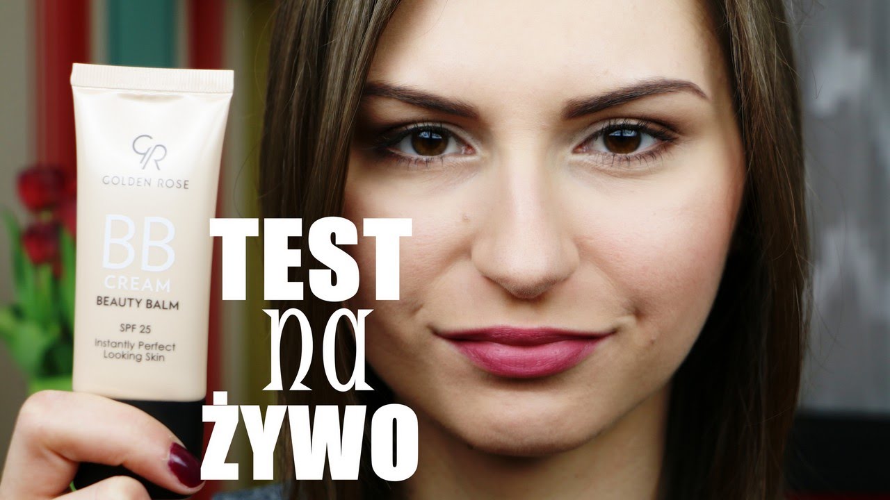 Test Na Zywo Golden Rose Cream Beauty Balm Kremowy Balsam Upiekszajacy Krem Youtube