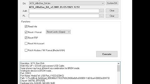 oppo A54 Cph2239 pattern unlock without data lose 1click UMT