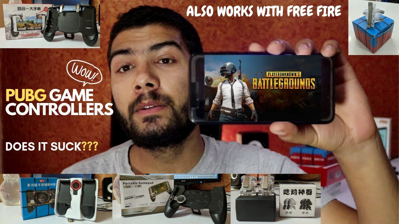 PUBG/FREE FIRE/FORTNITE mobile game controller & Trigger Switches in nepal  [Nepali] - 