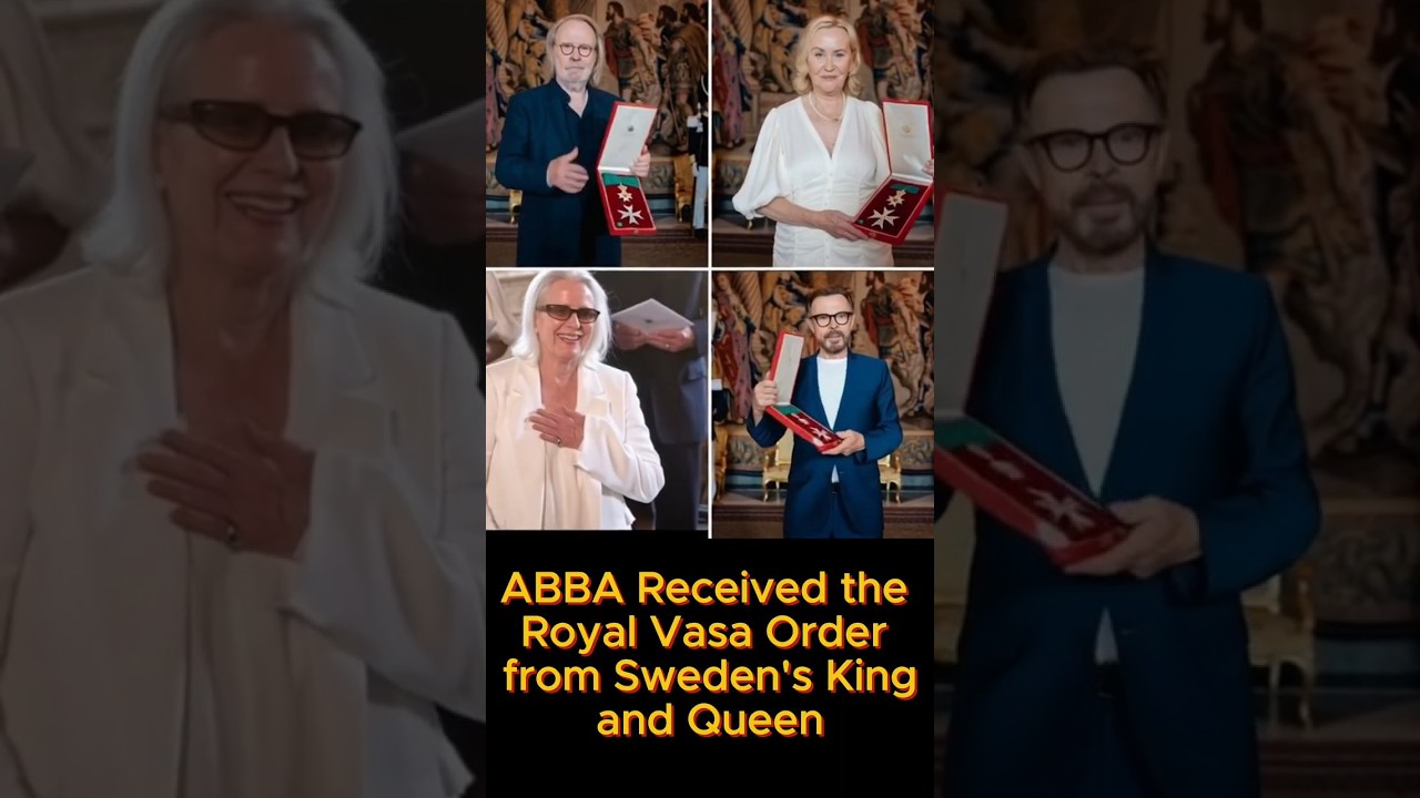 ABBA Honored by Royalty 👑 A Lifetime of Music & Legacy