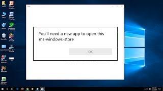 How to Fix “You’ll need a new app to open this ms windows store” screenshot 2