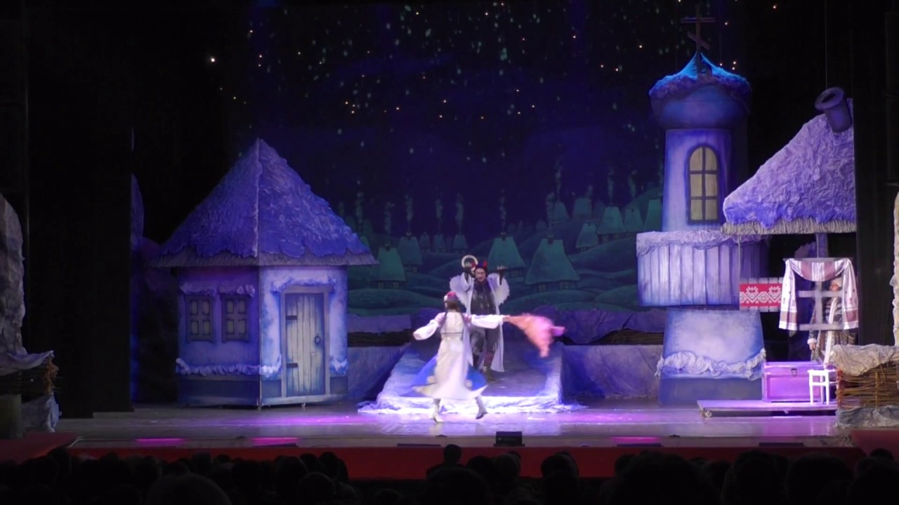 Ночь перед Рождеством... Песня Оксаны... - YouTube