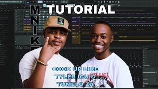 Amapiano tutorial [How to make amapiano like Tyler ICU & Tumelo ZA] Mnike Tutorial