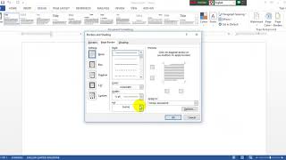 ms office 2013 page borders screenshot 5