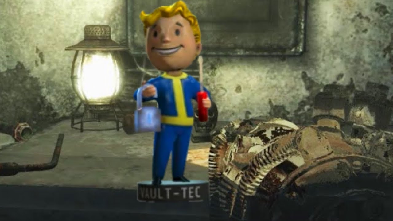 Fallout 3 Lockpick Bobblehead (LOCATION) YouTube