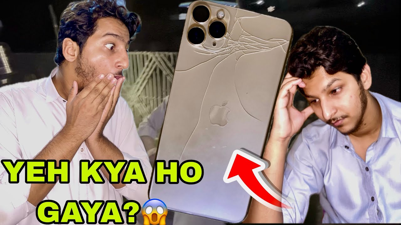Darwesh ka iPhone 11 Pro Mix ka Back Glass Toot Gaya 💔😞 Ramzan Day 6￼