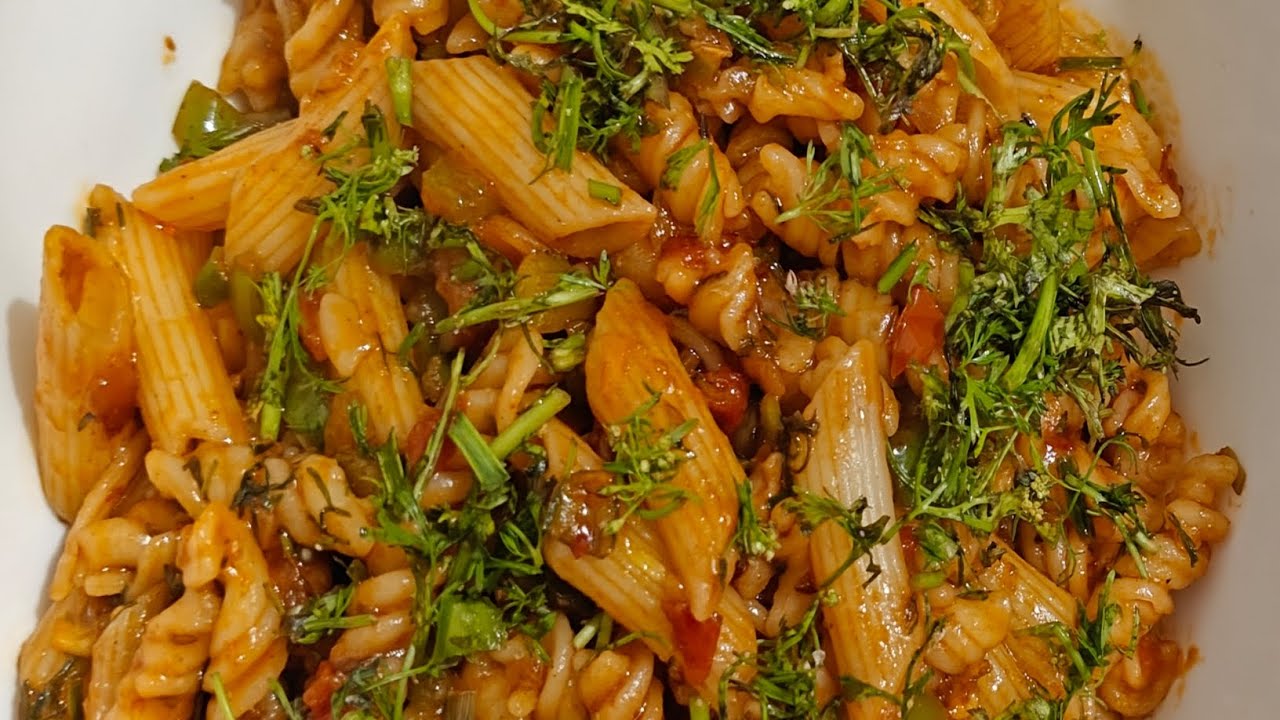 Indian Style Desi Pasta Bacho Ki Favourite Dish.